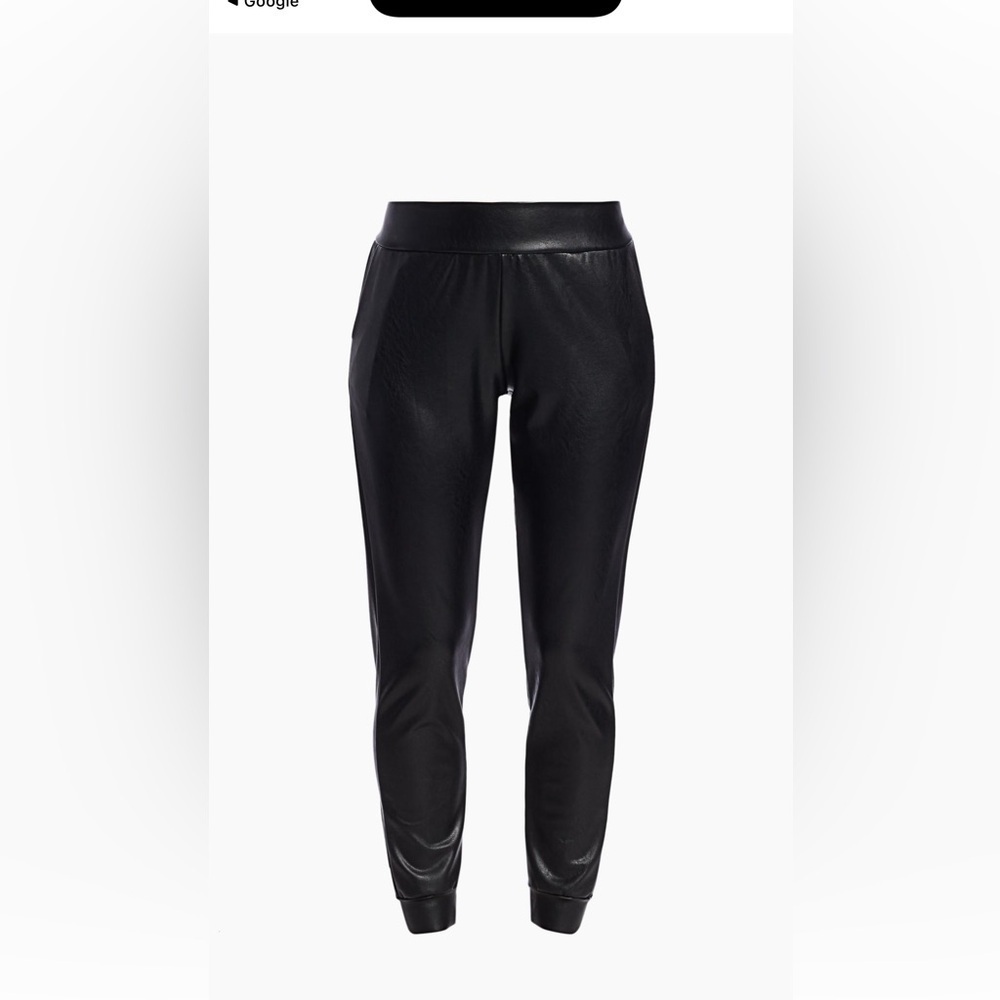 Commando Faux Leather Joggers Size Medium